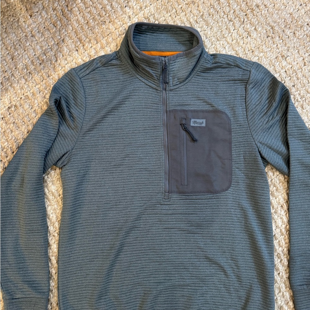 Men's Gray Pullover Sweatshirt
